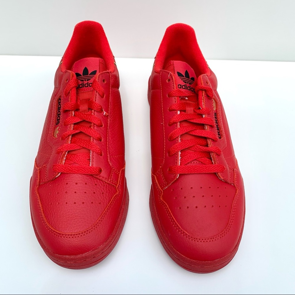 adidas Continental 80 Men’s Scarlet/Gold Scarlet - Picture 3 of 11